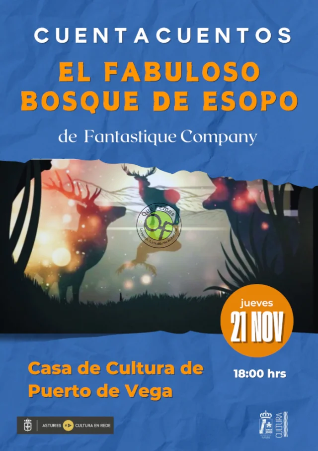 Cuentacuentos con Fantastique Company en Puerto de Vega