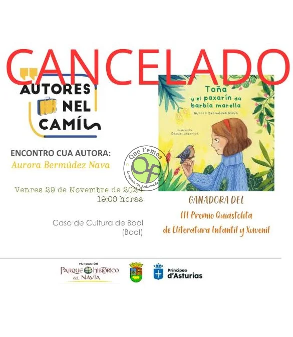 Autores nel Camín en Boal: encontro con Aurora Bermúdez Nava