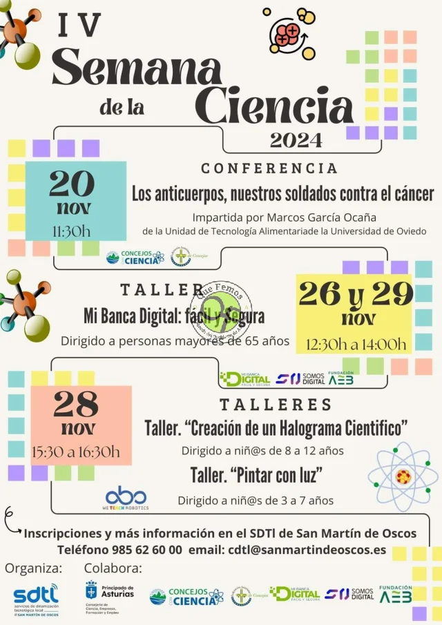 IV Semana de la Ciencia en San Martín de Oscos 2024