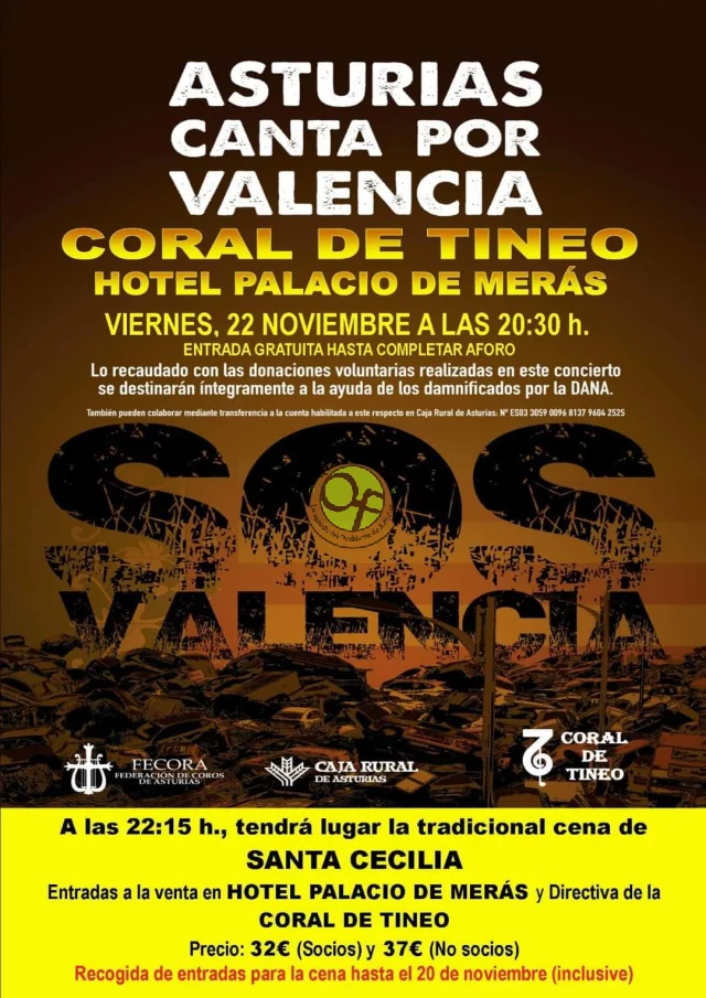 Asturias Canta por Valencia en Tineo