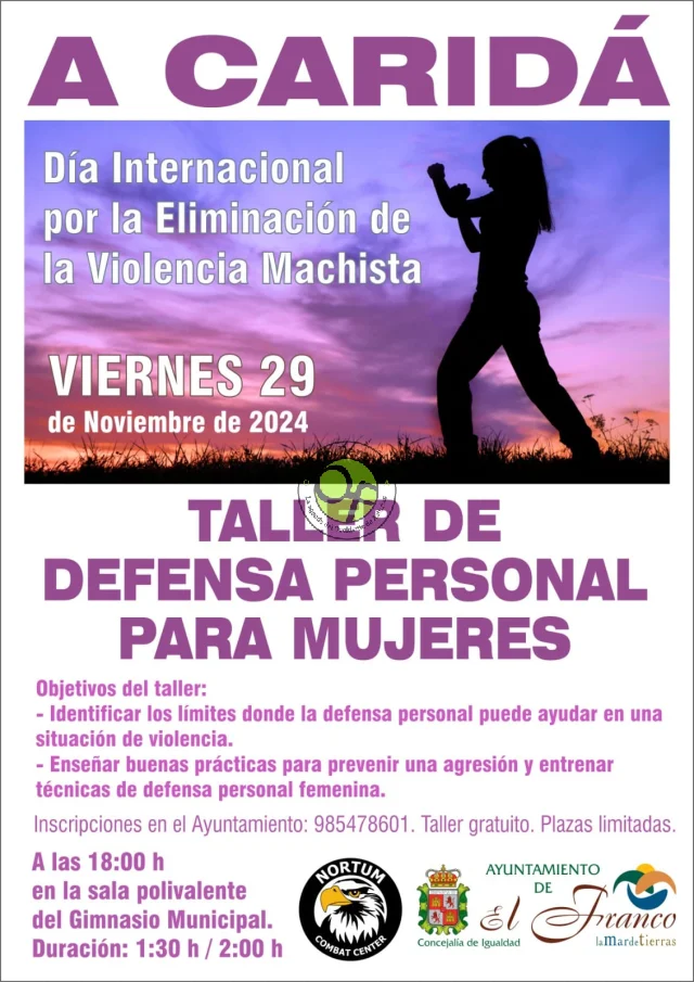 Nortum Combat Center imparte un Taller de Defensa Personal para Mujeres en A Caridá