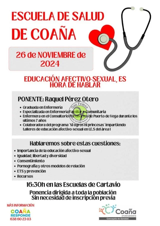 Escuela de Salud de Coaña: 