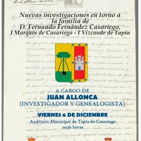 Conferencia de Juan Allonca sobre la familia de Fernando Fernández-Casariego