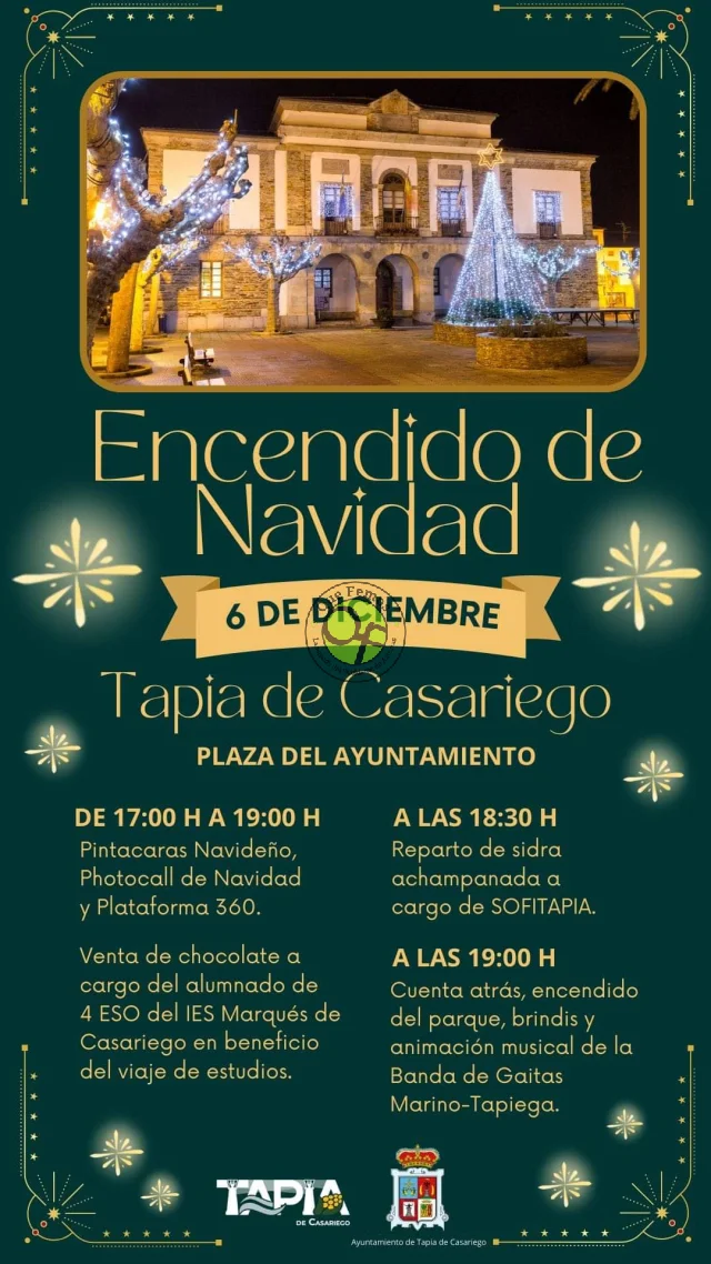 Encendido de Navidad en Tapia de Casariego