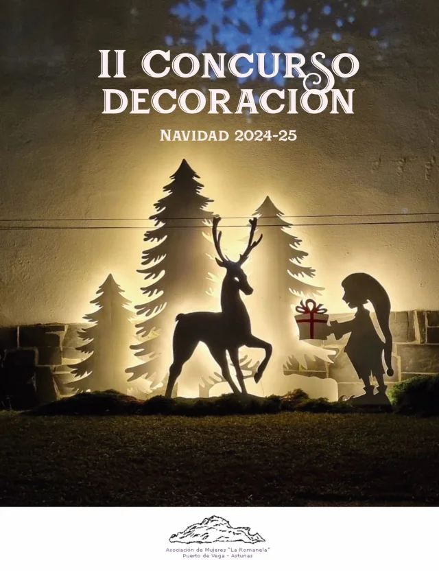 II Concurso de fachadas, balcones y jardines navideños 2024-2025 en Puerto de Vega