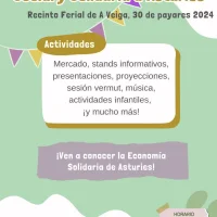 II Feria de la Economía Social y Solidaria de Asturias 2024 en Vegadeo