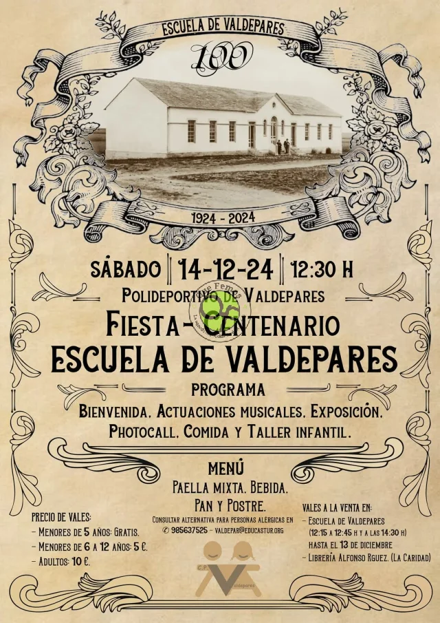 Fiesta de Centenario de la Escuela de Valdepares