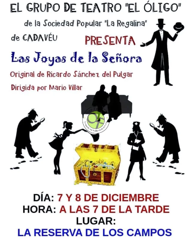 El Grupo de Teatro El Óligo de la Sociedad Popular La Regalina presentará la obra 