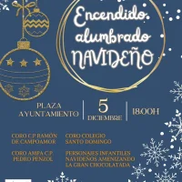 Navia enciende su alumbrado navideño