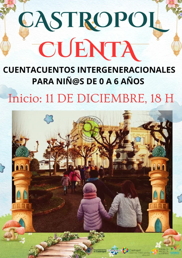 Cuentacuentos intergeneracionales bajo el lema 