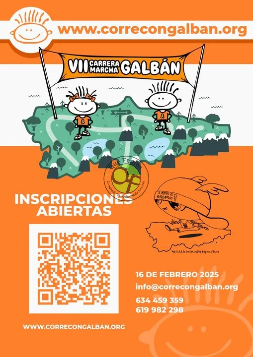 Abiertas las inscripciones para participar en las Carreras Galbán 2025