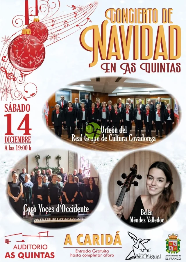 Concierto de Navidad en As Quintas