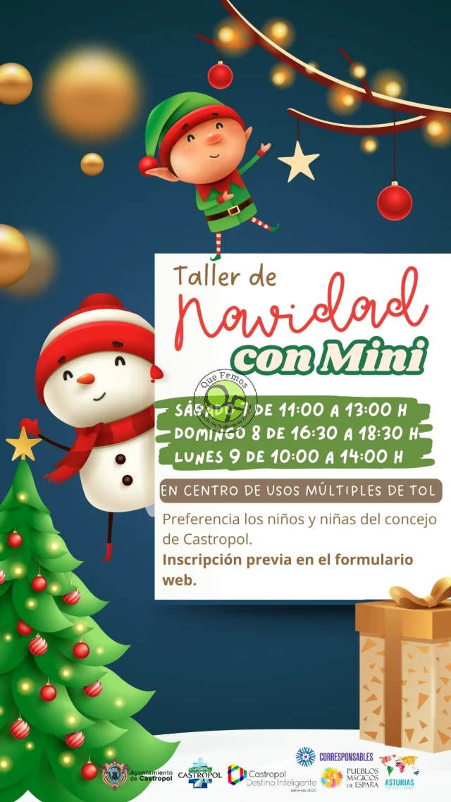 Taller de Navidad con Mini en Tol