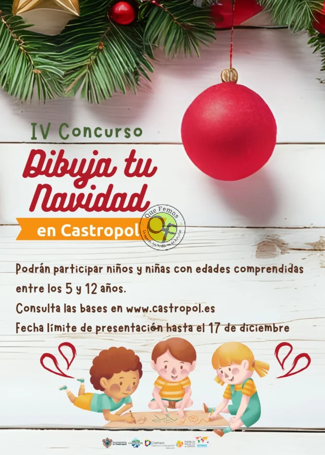 IV Concurso Dibuja tu Navidad en Castropol