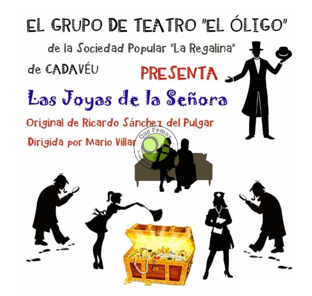 El Grupo de Teatro El Óligo actúa en Puerto de Vega