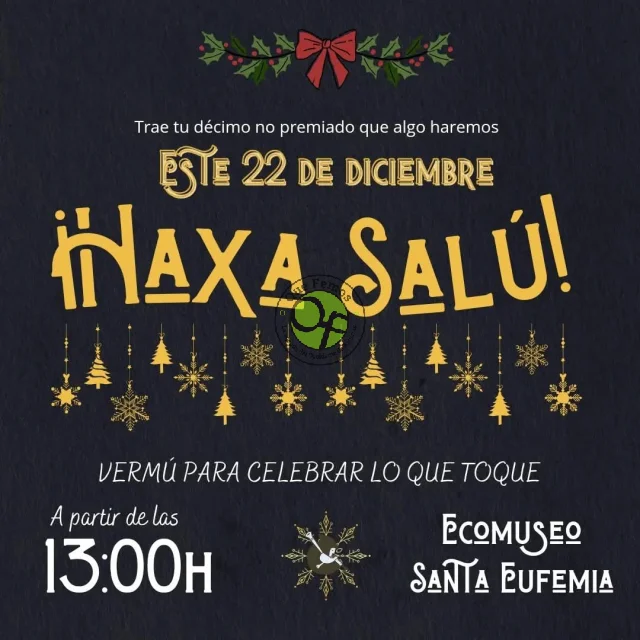 Vermú navideño en el Ecomuseo de Santa Eufemia