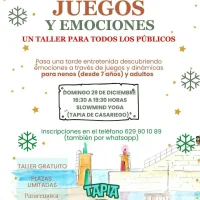 Taller Juegos y Emociones en Tapia de Casariego