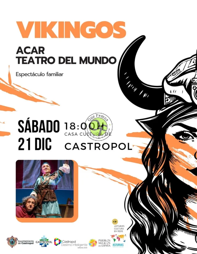 Teatro en Castropol con 