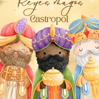 Cabalgata de los Reyes Magos 2025 en Castropol