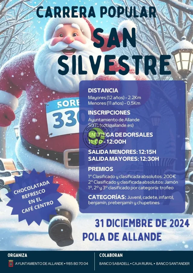 San Silvestre 2024 en Pola de Allande