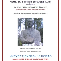 Presentación del libro sobre Higinio González-Mayo Suárez en Tineo