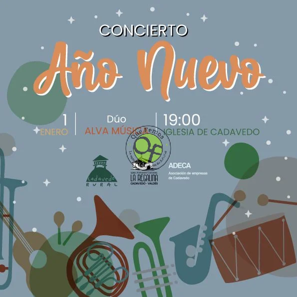 Alva Música ofrecerá un Concierto de Año Nuevo en Cadavedo