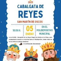 Cabalgata de Reyes 2025 en San Martín de Oscos