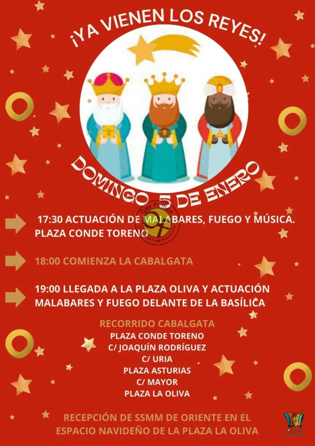 Cabalgata de los Reyes Magos 2025 en Cangas del Narcea