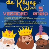 Cabalgata de los Reyes Magos 2025 en Vegadeo