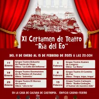 XI Certamen de Teatro Ría del Eo 2025 en Castropol