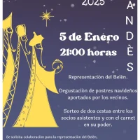 Cabalgata de Reyes 2025 en Andés