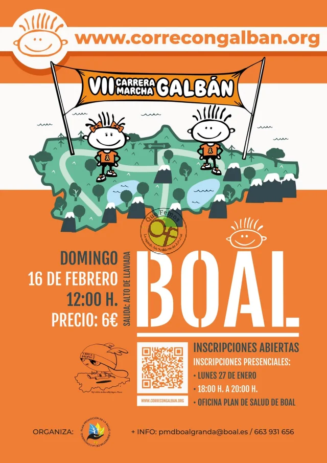 VII Carrera Galbán 2025 en Boal