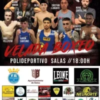 Velada de boxeo en Salas