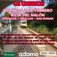 Grupo de Montaña La Chiruca ¡Viajeros al tren!