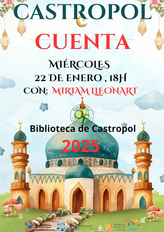 Cuentacuentos en la Biblioteca de Castropol