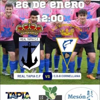 El Real Tapia C.F. recibe al C.D.B. Cornellana