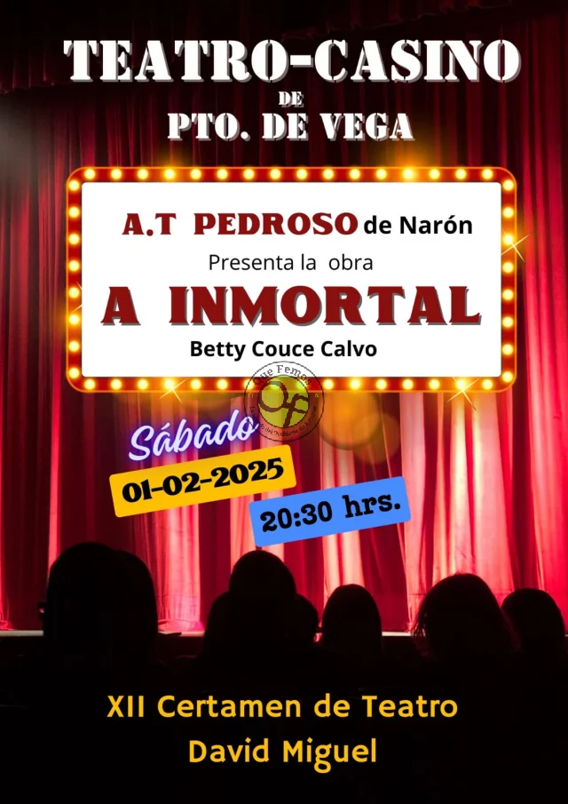 Nuevo sábado de teatro en Puerto de Vega, de la mano de la A.T. Pedroso