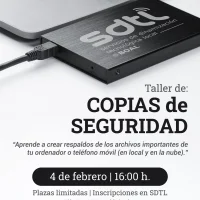 Taller de copias de seguridad en el SDTL de Boal