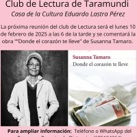 El Club de Lectura de Taramundi hablará sobre Susanna Tamaro