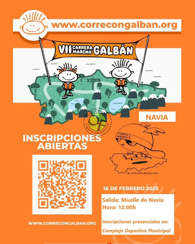 VII Carrera Galbán 2025 en Navia