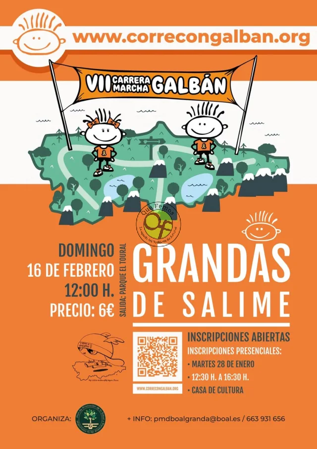 VII Carrera Galbán 2025 en Grandas de Salime