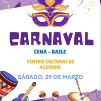 Cena-baile de Carnaval en Acevedo