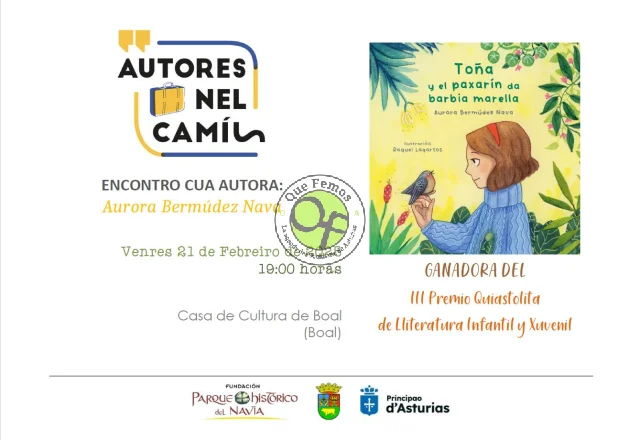 Autores nel Camín: Encontro con Aurora Bermúdez Nava en Boal