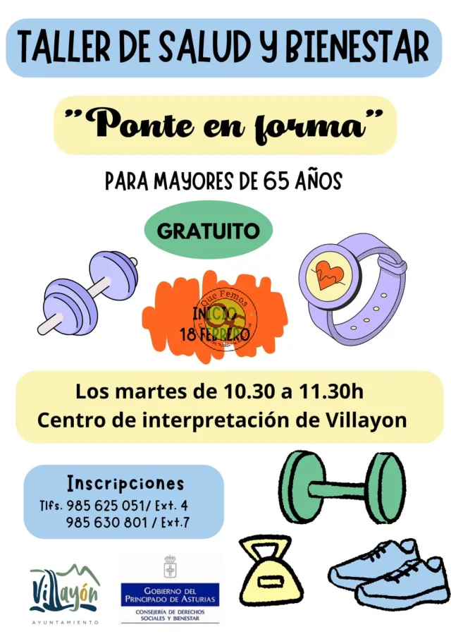 Taller de salud y bienestar 