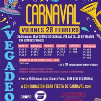 Carnaval 2025 en Vegadeo