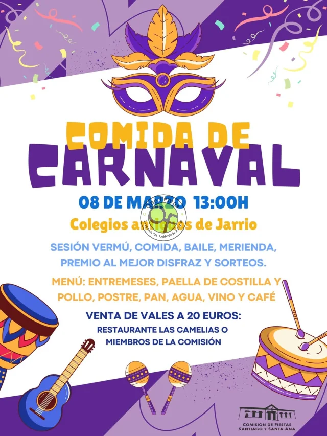 Jarrio celebra una gran comida de Carnaval