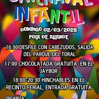 Carnaval infantil 2025 en Pola de Allande