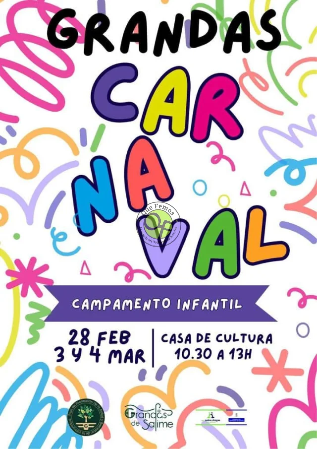 Campamento infantil de Carnaval en Grandas