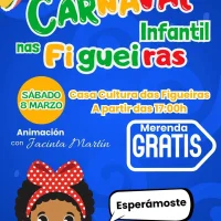 Carnaval infantil nas Figueiras 2025