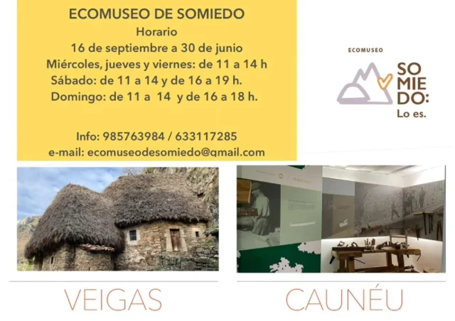 Reabre el Ecomuseo de Somiedo con este horario hasta el 30 de junio